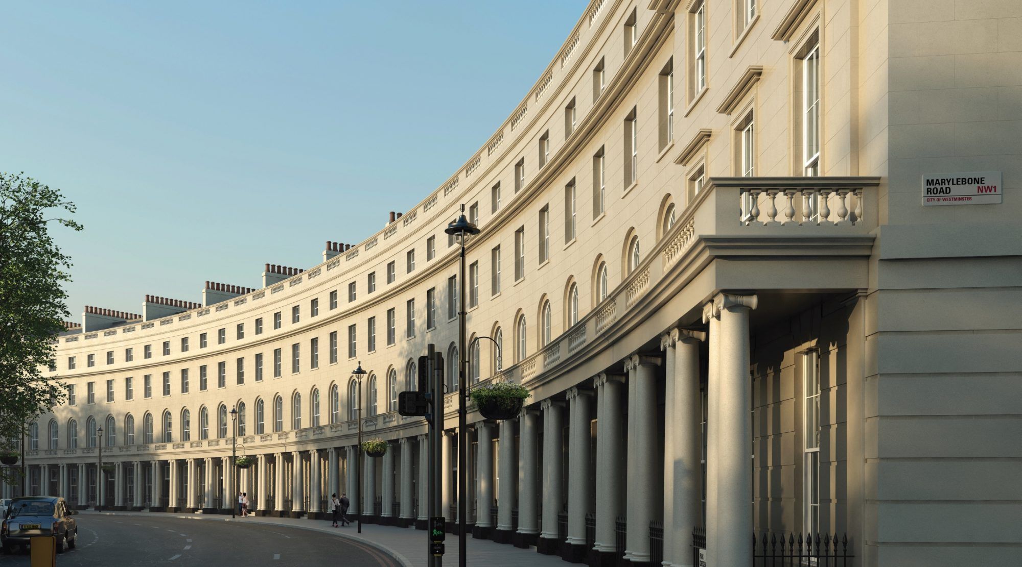 Regent's Crescent, Park Crescent