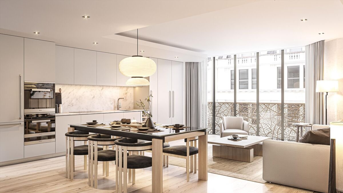 West-Facing 2-Bed, W1 Place Marylebone