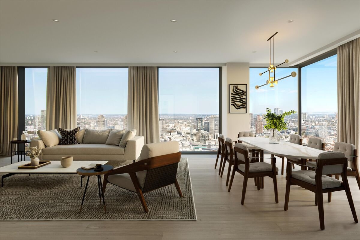 Three-Bedroom at Opus, Bankside Yards